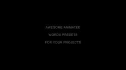 Text Animation Presets - 077 Text Scale Opacity Words Ease Quad 01 resized